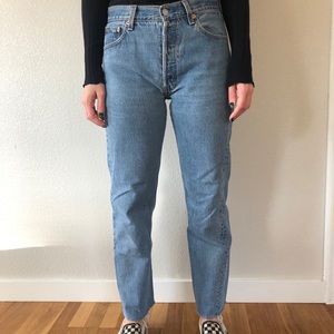 Vintage Levi’s 501’s.